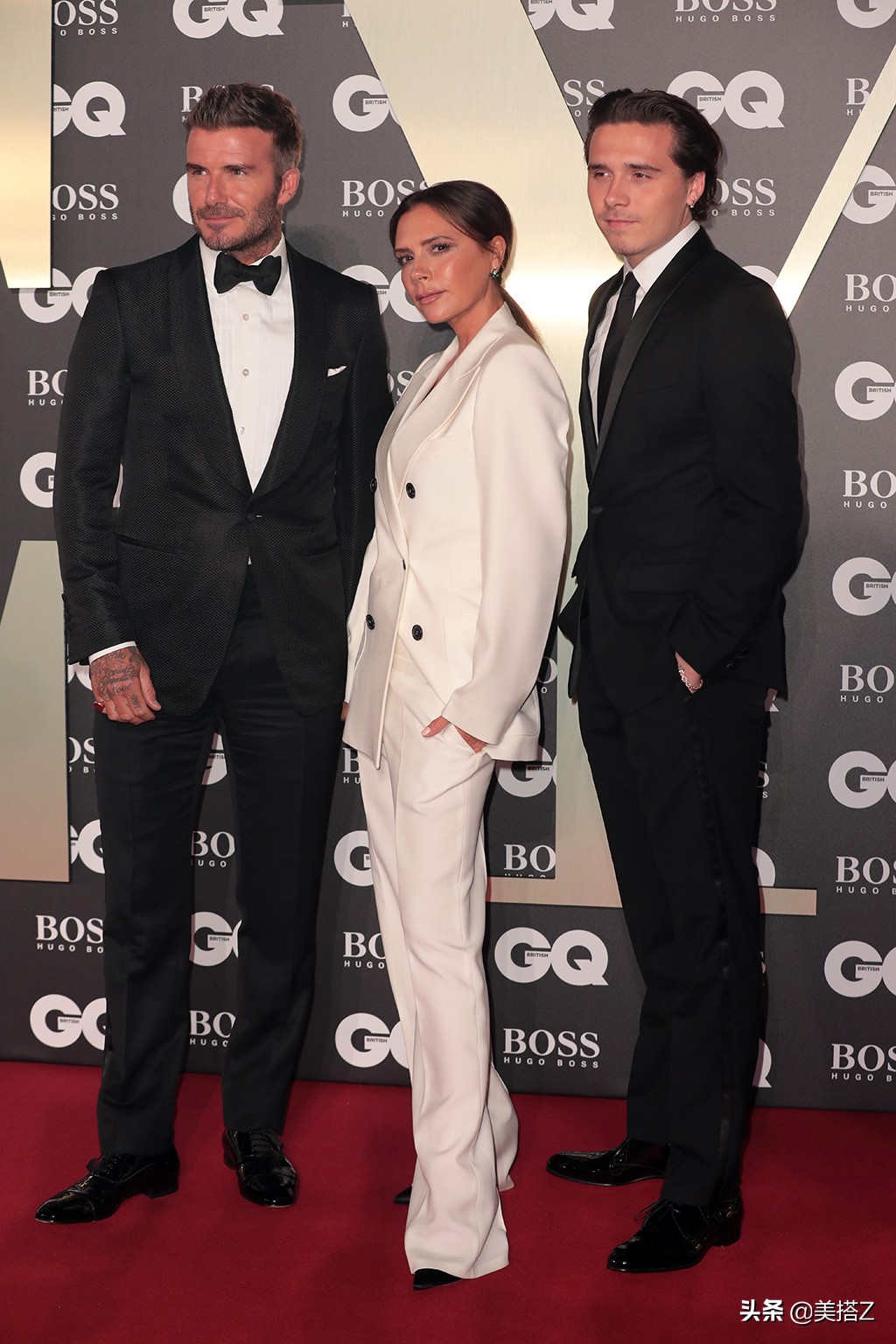 angelababy和贝克汉姆同框,baby变daddy明星混剪