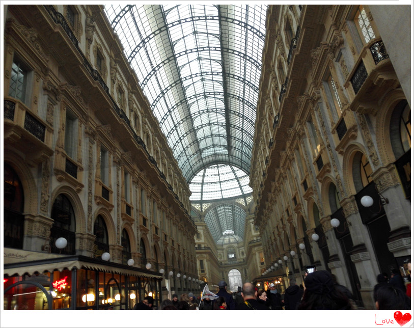 意大利特色建筑绘画,米兰意大利时尚之都