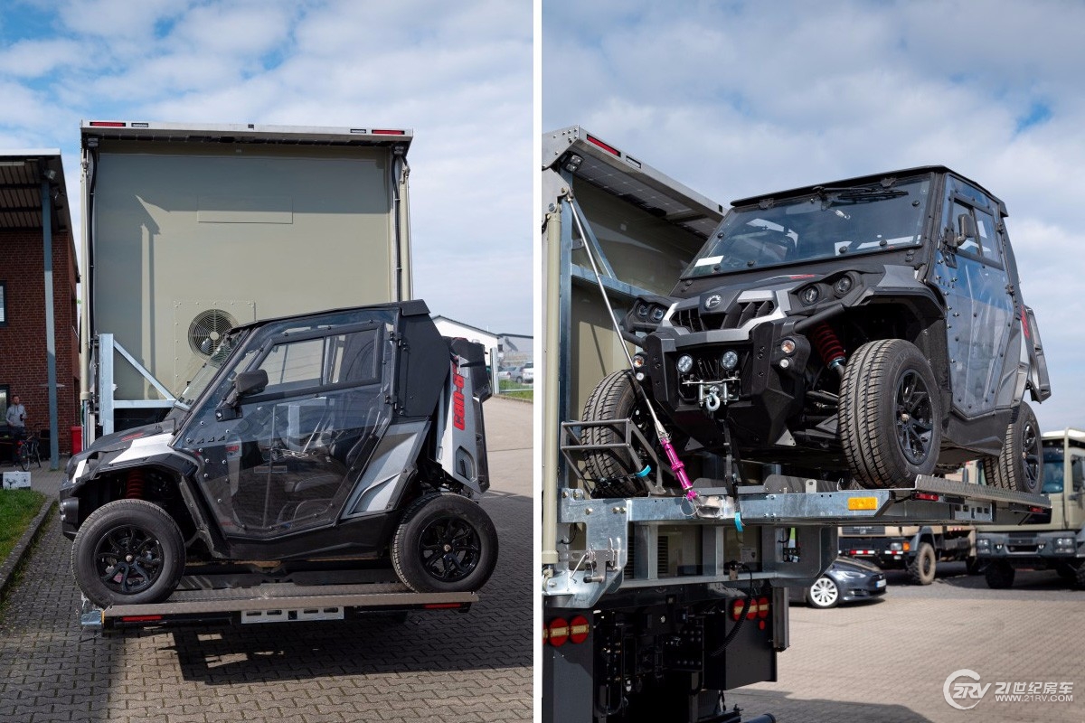 欧美顶级越野房车售价上千万,进口5米长2米高顶级越野房车