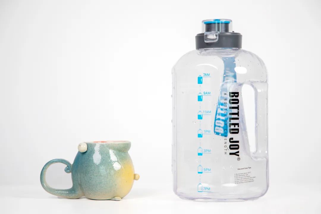 水杯设计感大容量,加厚创意中式国潮水杯