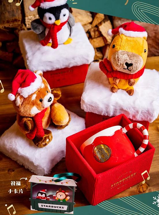 被星巴克的圣诞款设计，“闪”到了