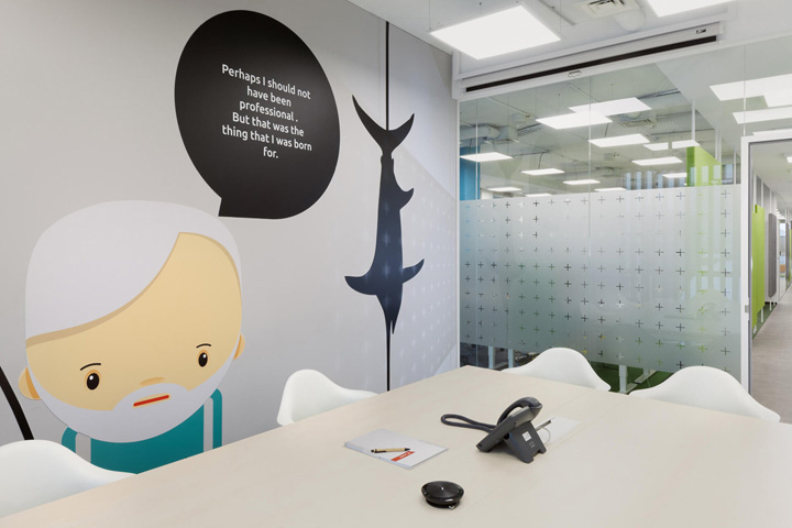 卡通乐园保加利亚软件公司Accedia索非亚办公设计欣赏