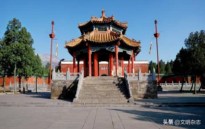 厚重河南少林寺,嵩山五岳风光美
