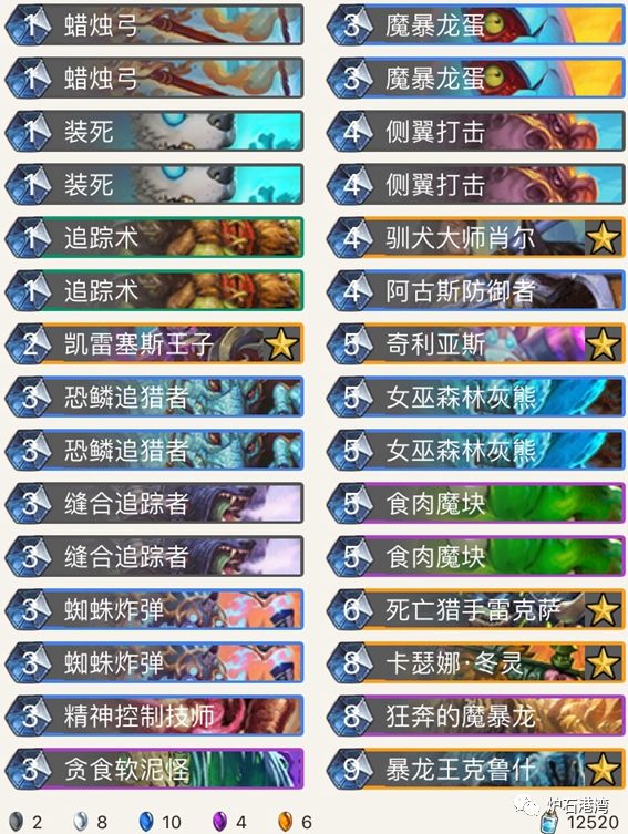 炉石卡组T0卡组,炉石ts1