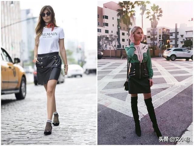 再穿长裤你就out了，性感吸睛的渔网袜，腿精女孩通常这样穿