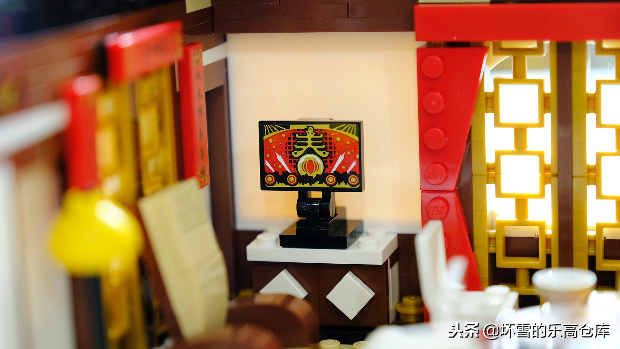 乐高新年套装年夜饭,乐高中国新年年夜饭