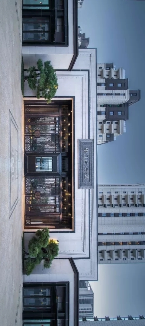 小区大门入口设计二（现代大气简约·新亚洲风格）