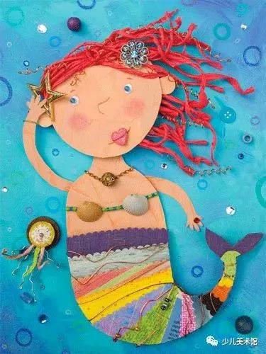 儿童不同时期的绘画作品,孩子们一幅幅栩栩如生的绘画作品