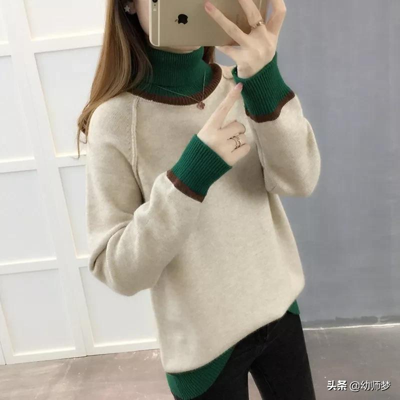 毛衣基础款羊绒衫,今年流行什么款羊绒毛衣