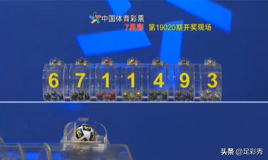 七星彩开奖结果喜中5000万大奖,七星彩今日开奖奖池奖金1.90亿元