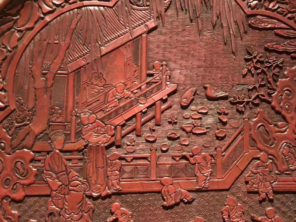 皇寺古玩市场,古玩市场老物件漆器