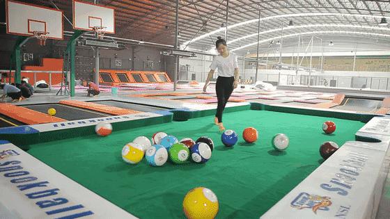 这样的蹦床公园你敢体验吗,世界十大蹦床乐园