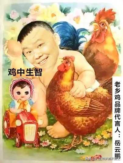 岳云鹏代言老乡鸡了吗 (岳云鹏吃老乡鸡排队)