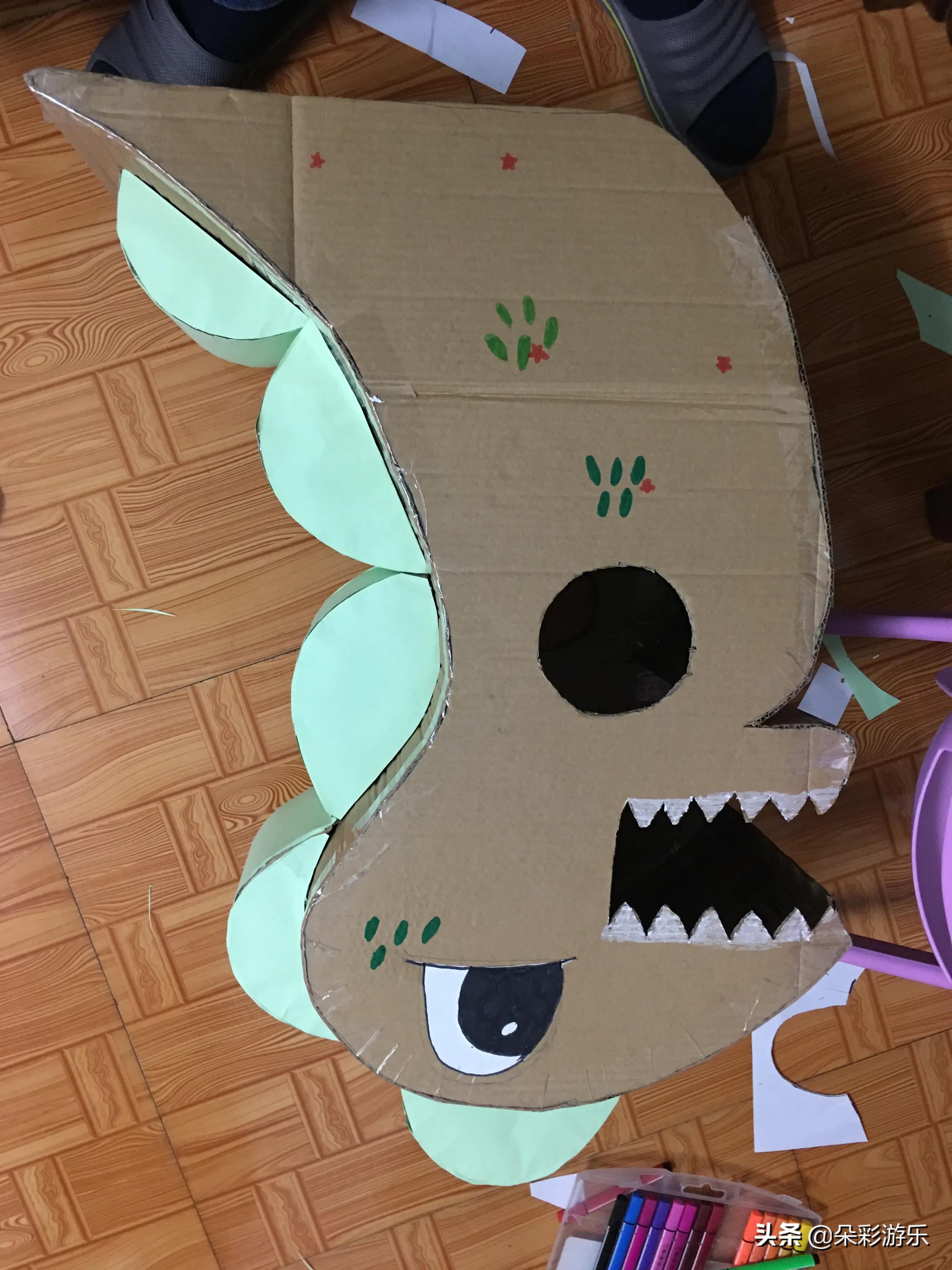 在家无聊给宝贝做个玩具吧,童年小恐龙游戏