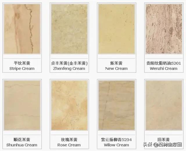 世界石材标准图谱电子书,常用石材品种名称大全图谱