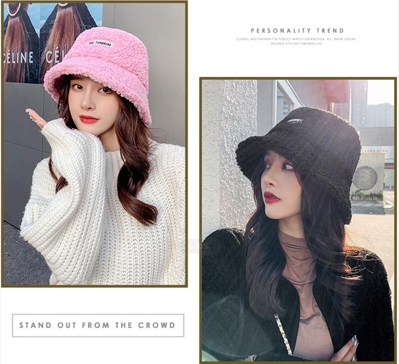 羊羔绒渔夫帽，戴上就会爱上