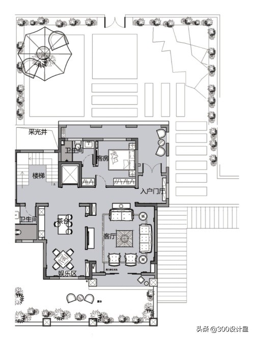 崔亮作品：重庆880㎡独栋别墅，自带320㎡后花园，美翻了