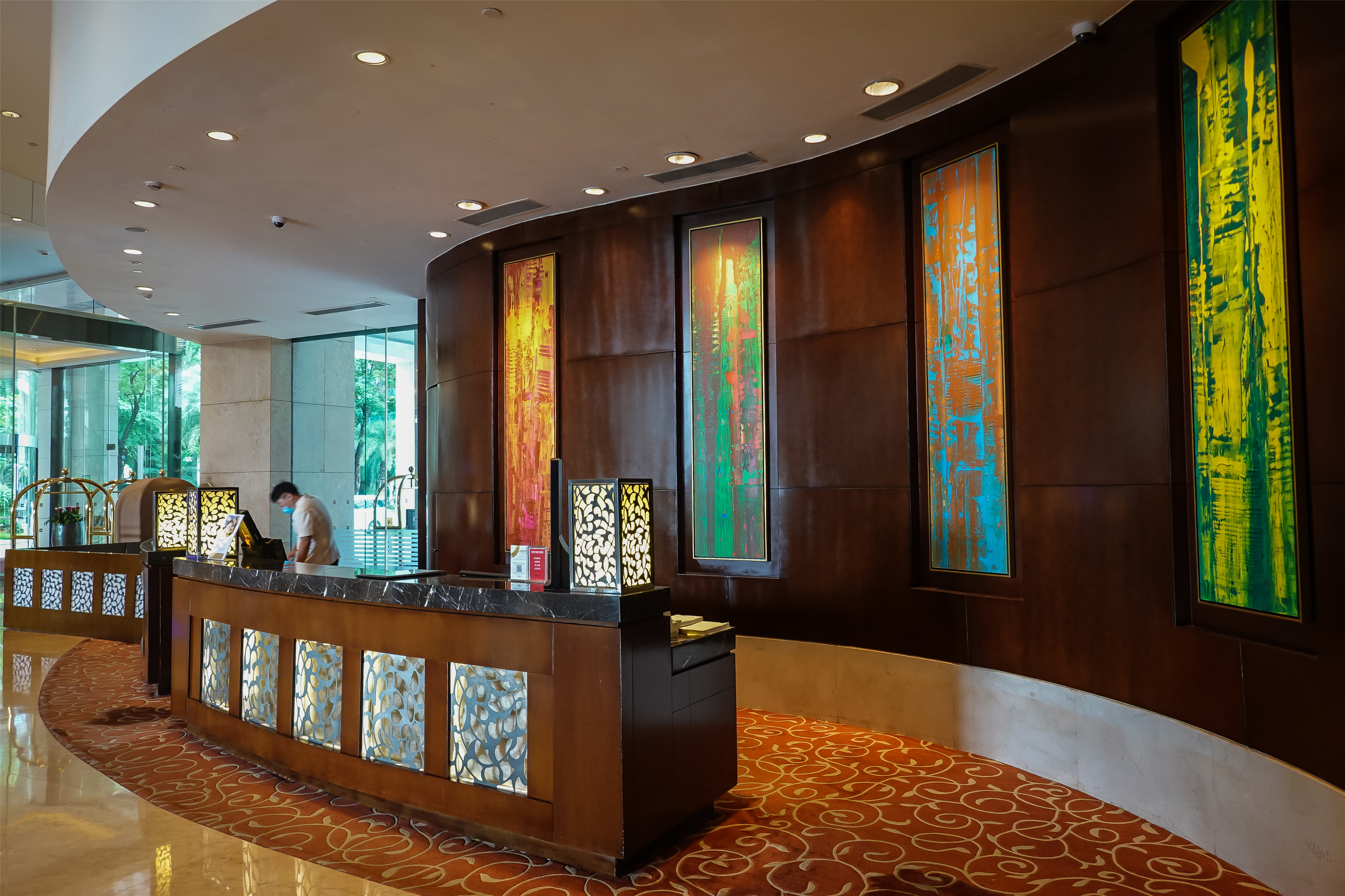 深圳福田香格里拉酒店房间,福田香格里拉酒店测评