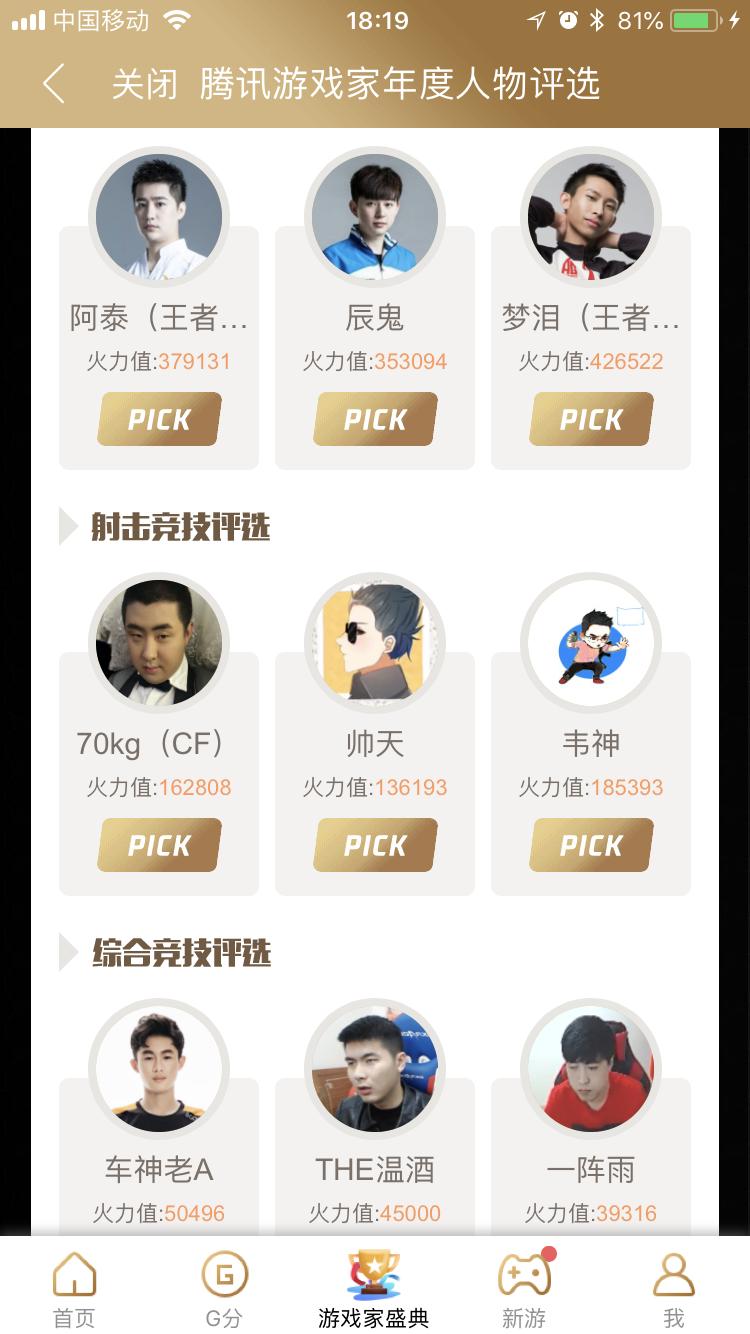 2020腾讯游戏人物投票,腾讯年度游戏人物