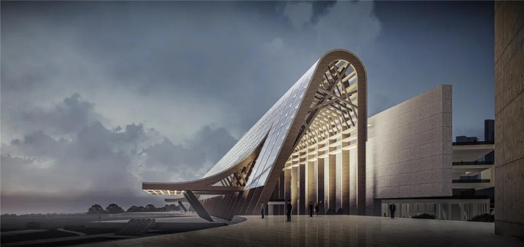 深圳歌剧院建筑竞赛方案设计,深圳歌剧院建筑设计作品