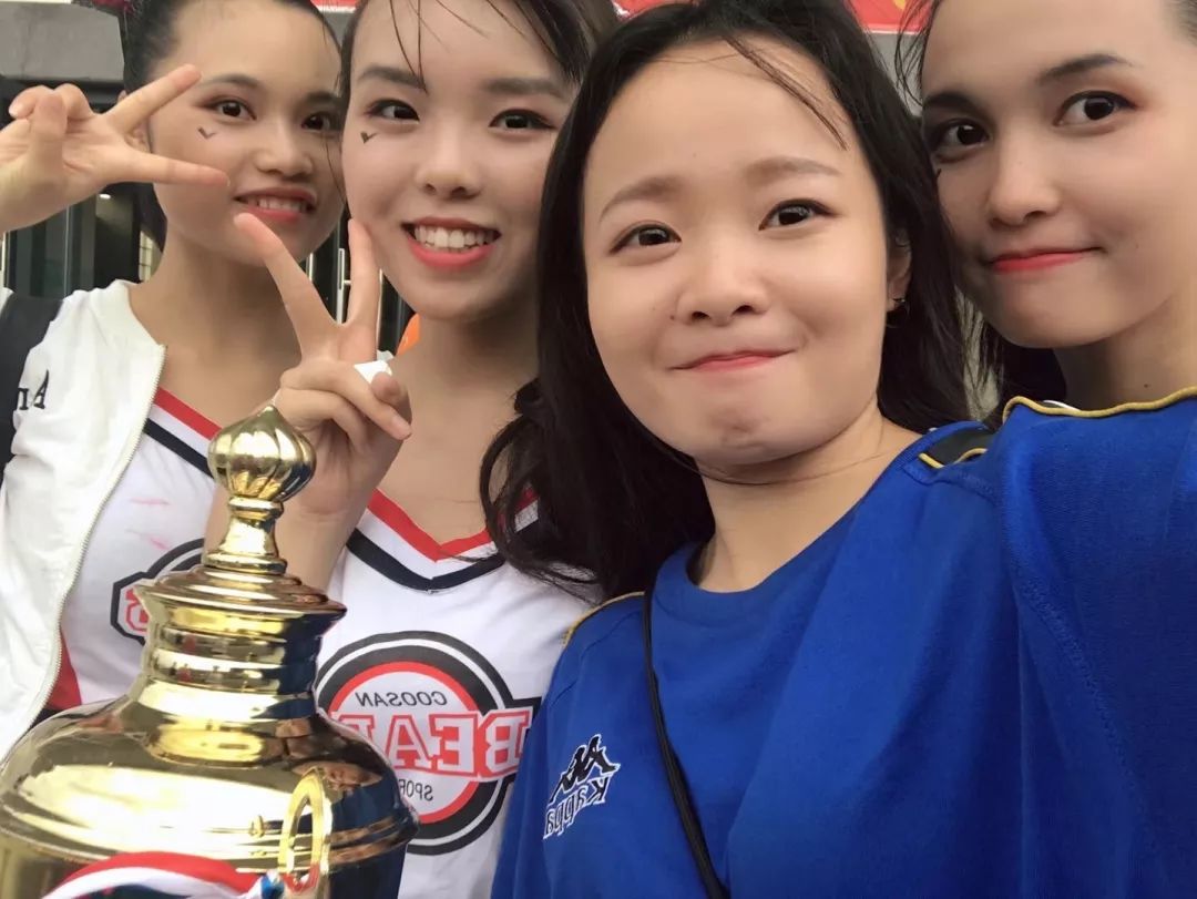 大五赛场的最美校花，桂林电子科技大学队长唐唯薇