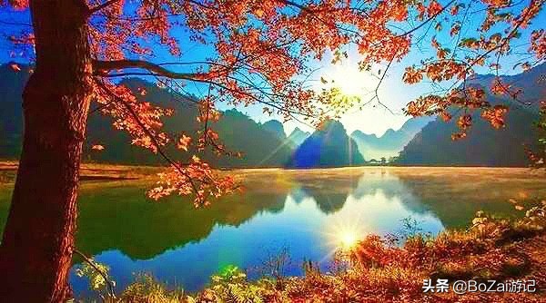 广西乡下田园最美风景图片,广西十大最美风景区