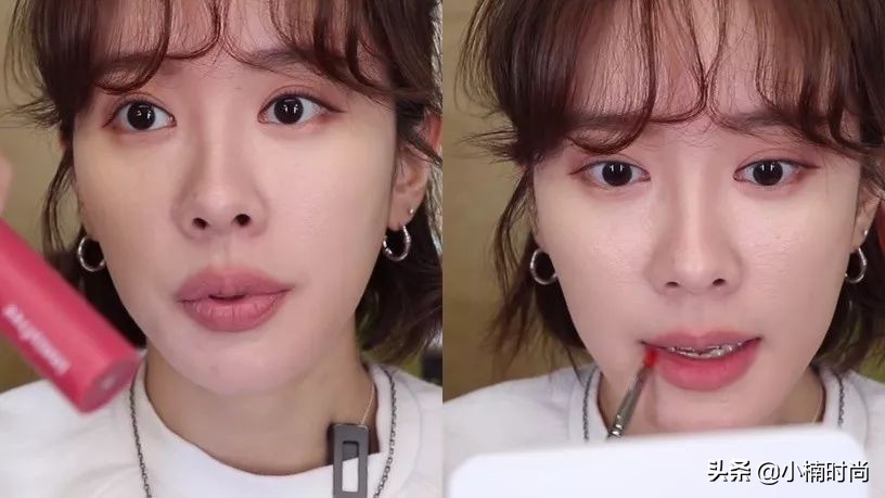 人中缩短美妆教程,薄唇人中短唇妆教程