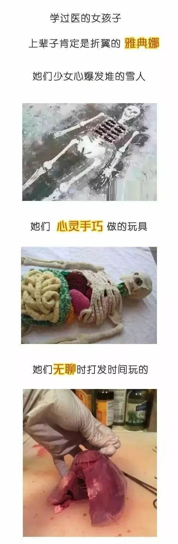 远离学医的女生,女朋友是学医的不要招惹她