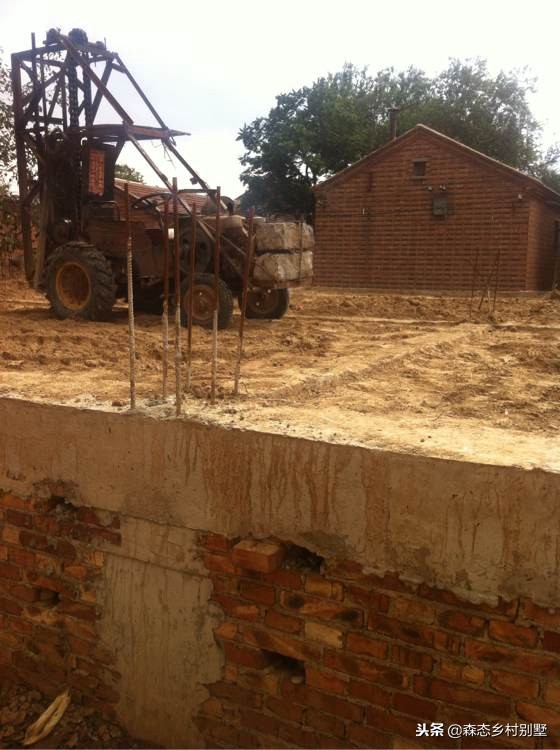 北方农村建房全过程，三层占地150平米，花了50万