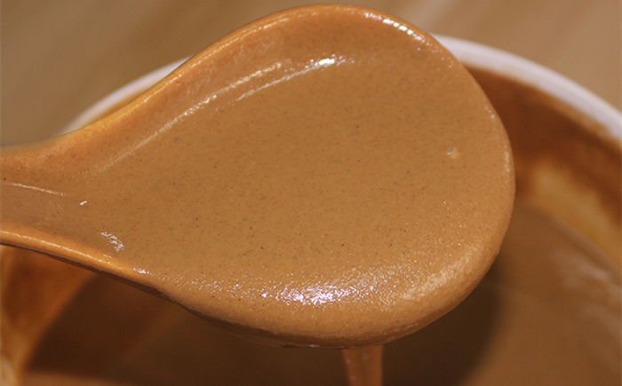 芝麻酱调好后怎么感觉不细腻,芝麻酱黏糊不好吃