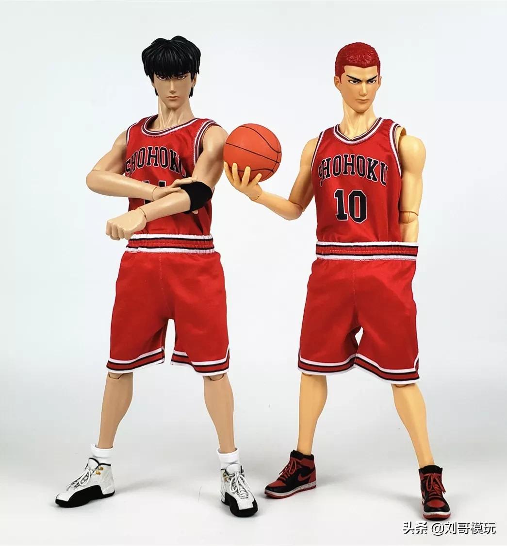 樱木花道流川枫6寸可动人偶,流川枫可动人偶动漫模型