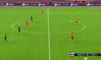 中国国青0-2完败泰国国青，动图解析惊人失误