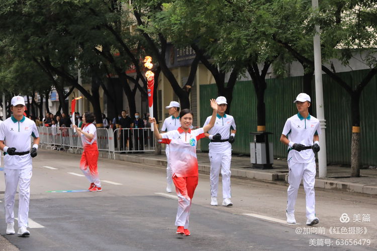 十四运会和残特奥会礼泉赛区,十四运会残特奥会火炬铜川传递