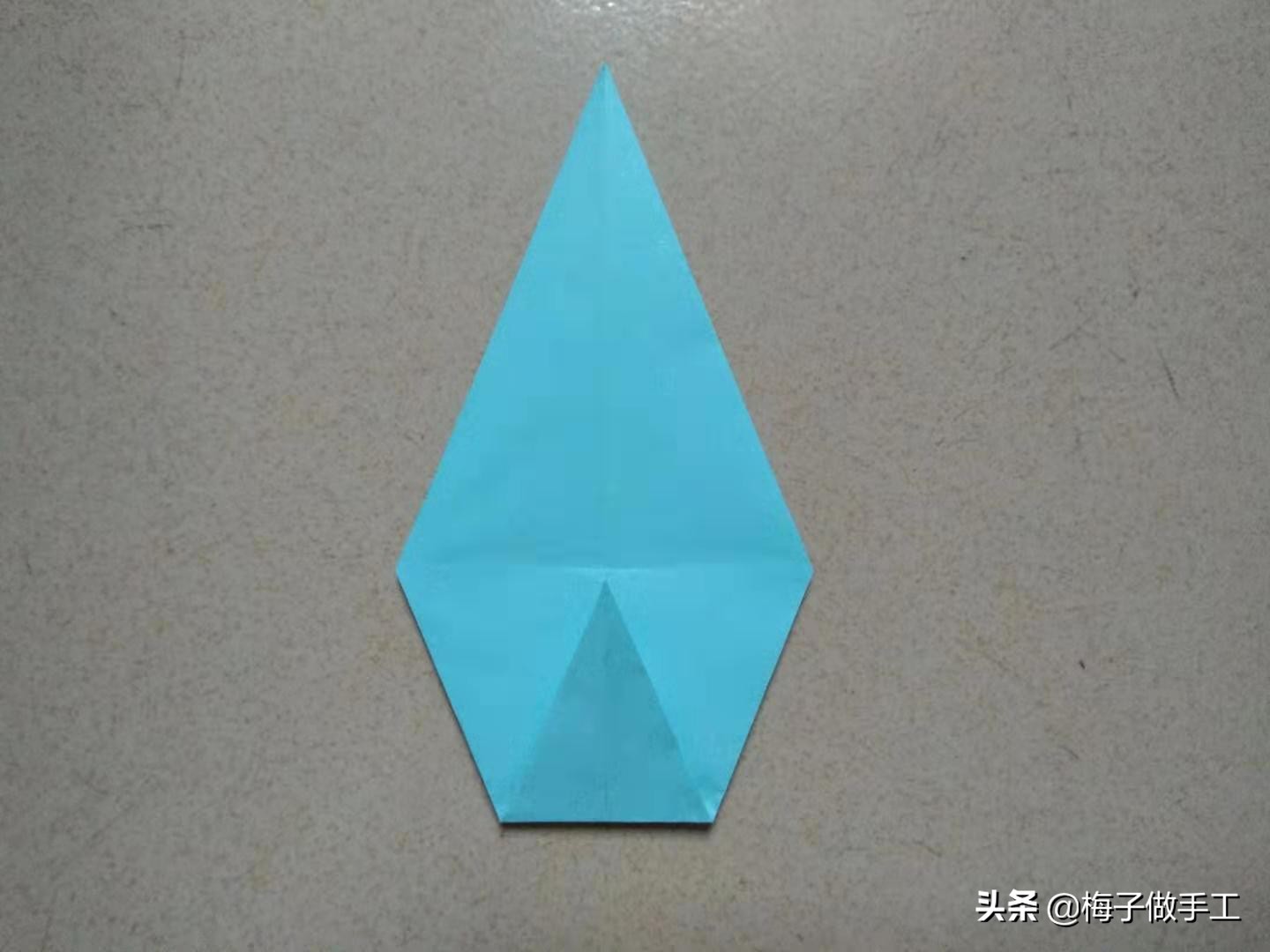 儿童手工折纸制作宝剑,又简单又好玩的手工折纸武器
