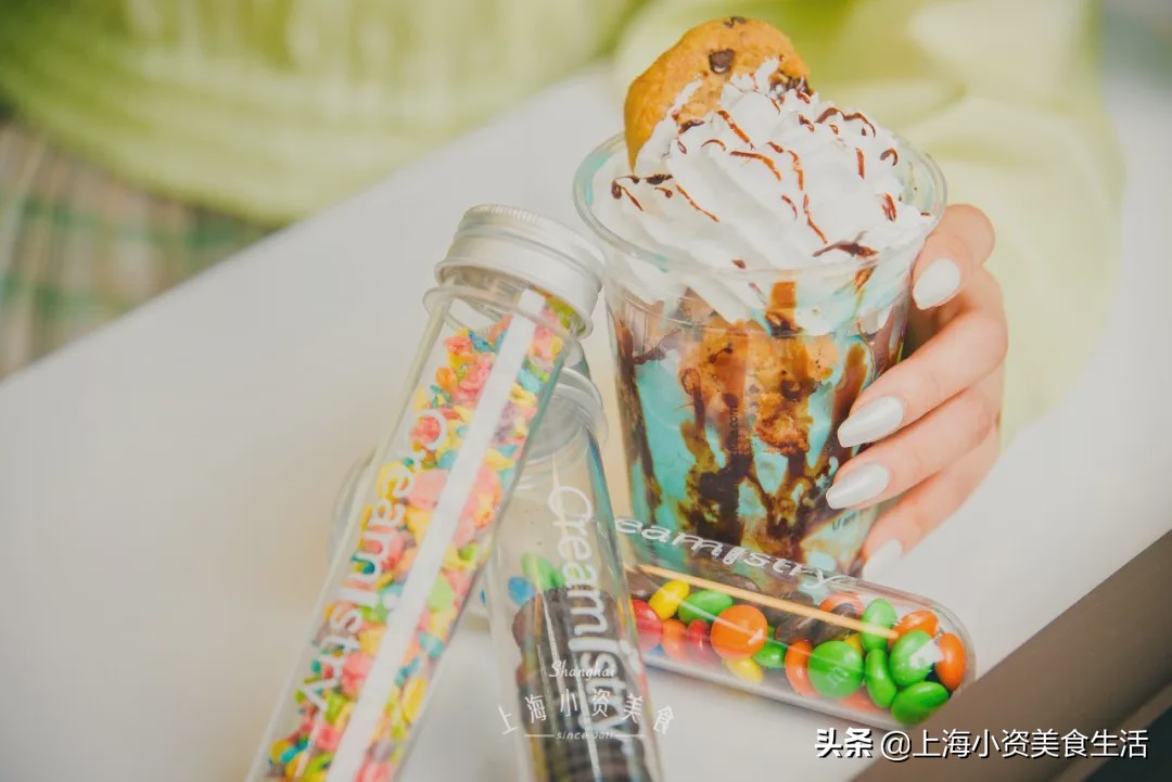 仙气到爆炸的冰淇淋,液氮网红冰淇淋