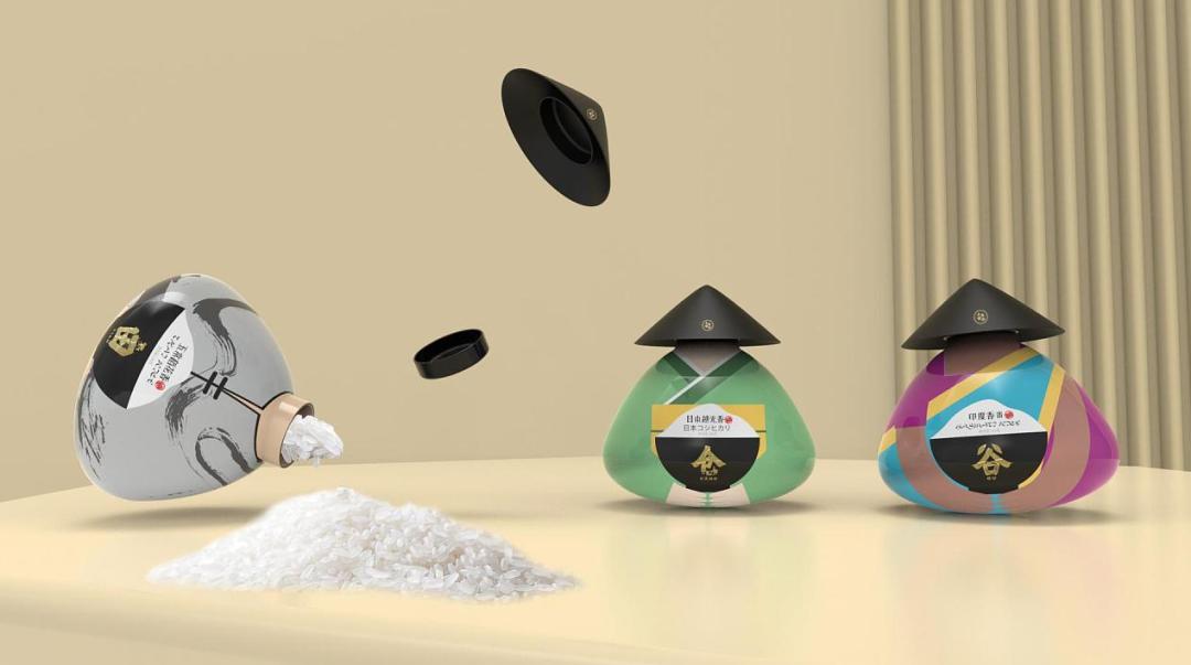 看了就想买的商品图,最有创意的日本大米包装设计