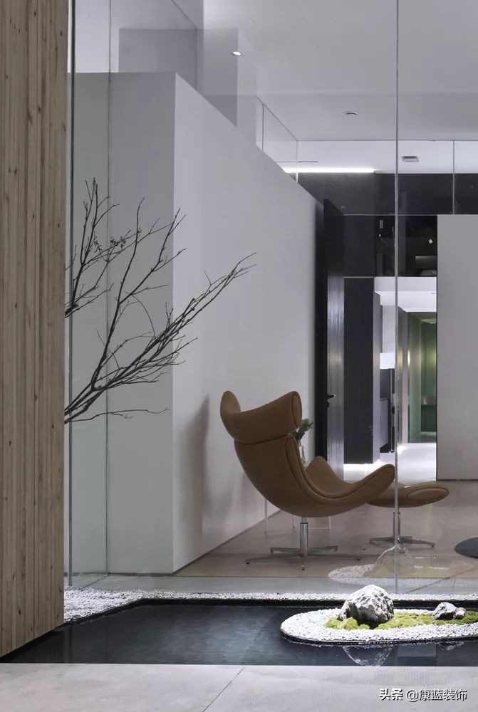 高级质感办公室装修设计,低成本极简风办公室装修