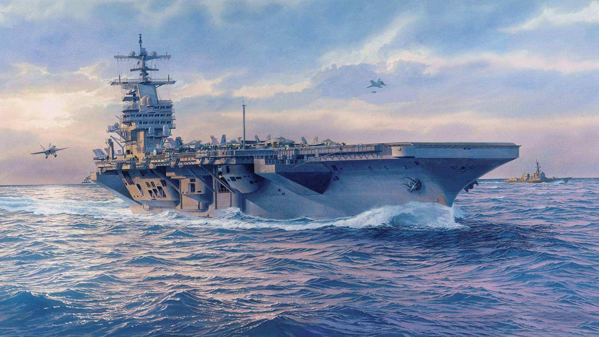 航母到底有多难被击沉,航母是铁棺材