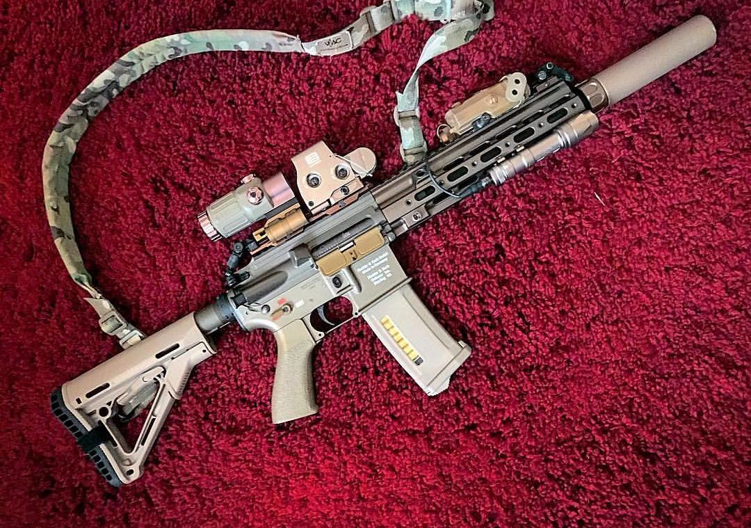 美军hk416和mk18,美军为什么喜欢用hk416