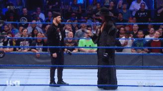 「WWE9.11战报」送葬者回归祭出锁喉抛摔！欧文斯被炒鱿鱼了