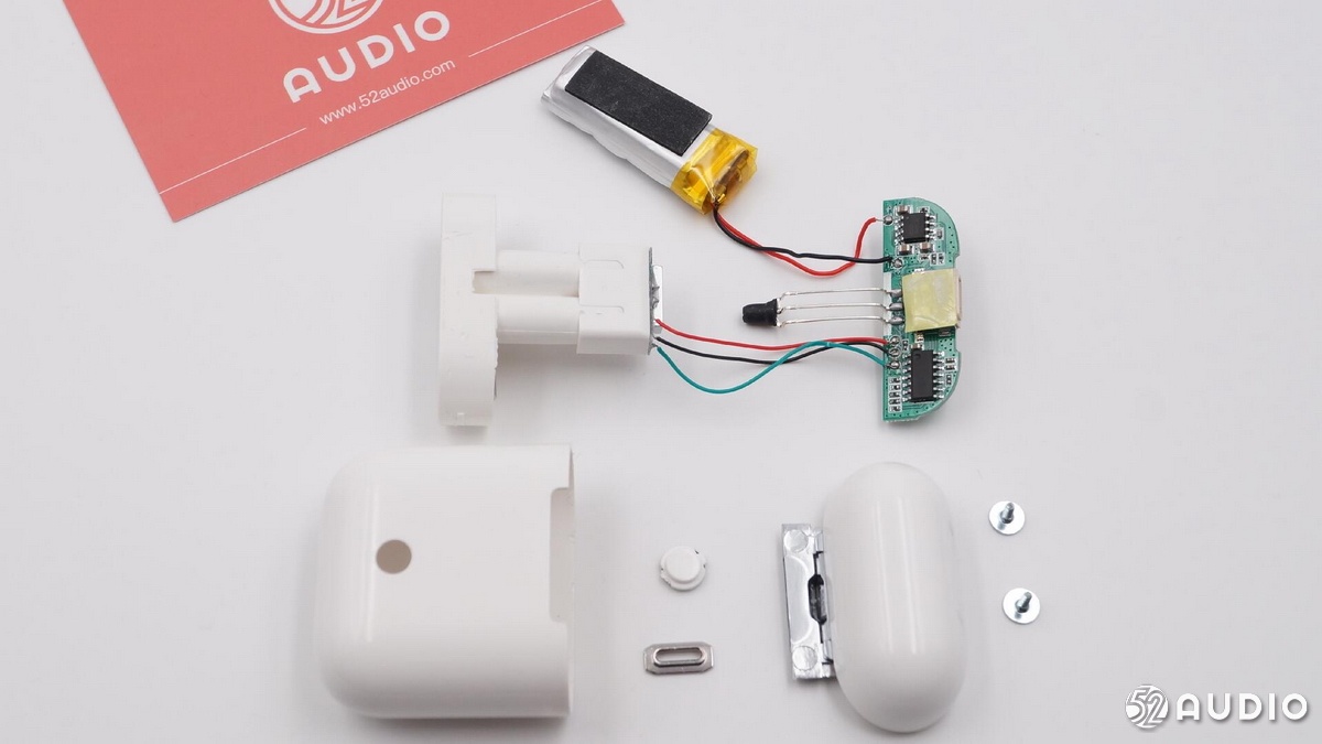 苹果耳机airpods三代拆解,高仿airpods2耳机拆解