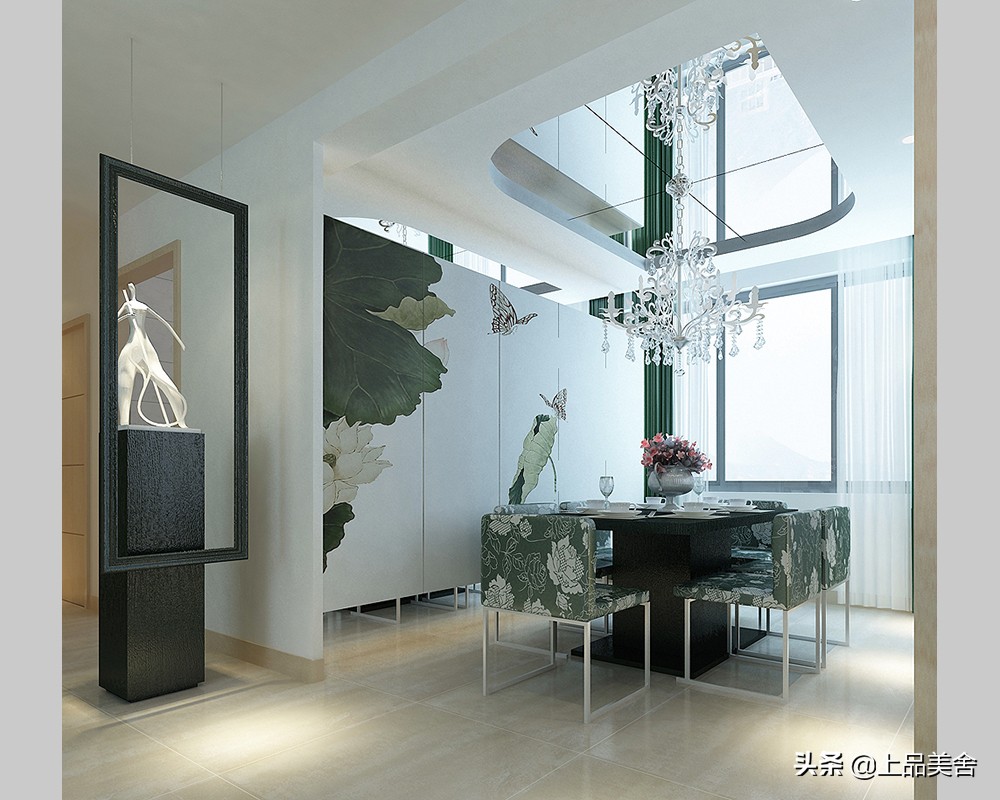 3平米入户花园设计现代轻奢,130平米简约入户花园