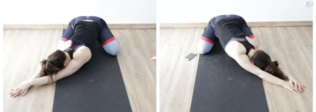 睡前瑜伽腰背舒缓训练,放松腰椎和背部的瑜伽