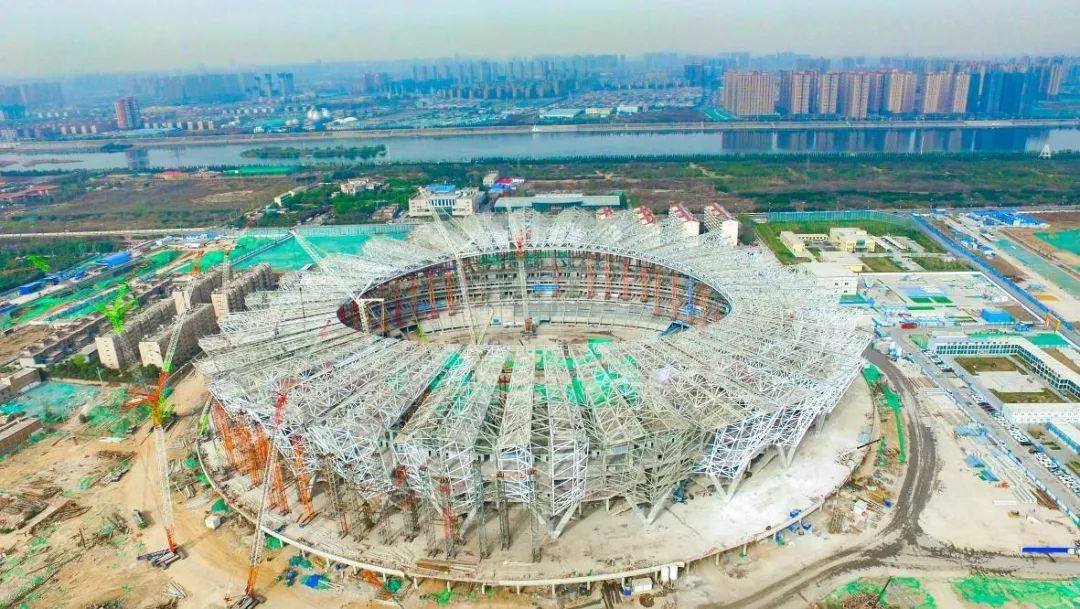 西安奥体中心石榴花体育馆,西安奥体中心全景剧透