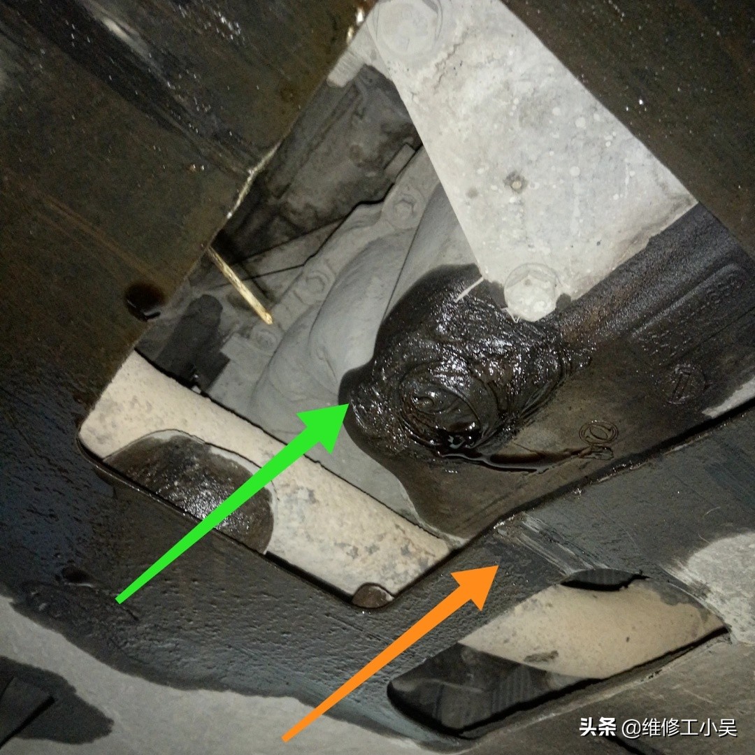 标致更换机油底壳,标致508油底壳漏油