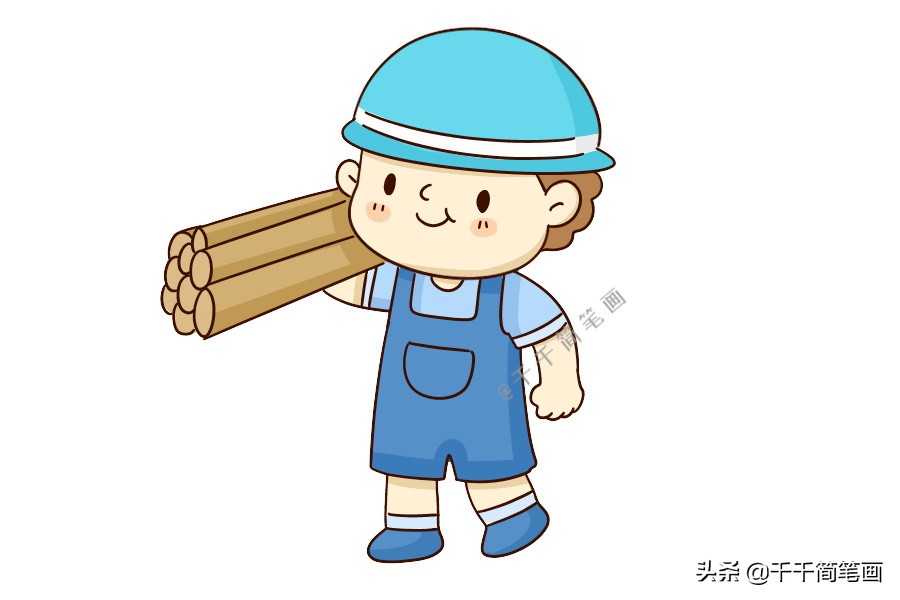 教画q版人物,教画画人物q版