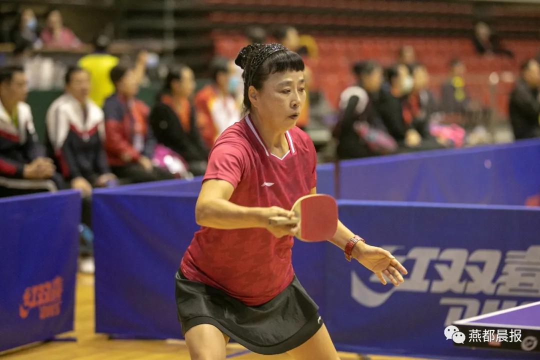 省老年人运动会乒乓球赛在朝阳举行