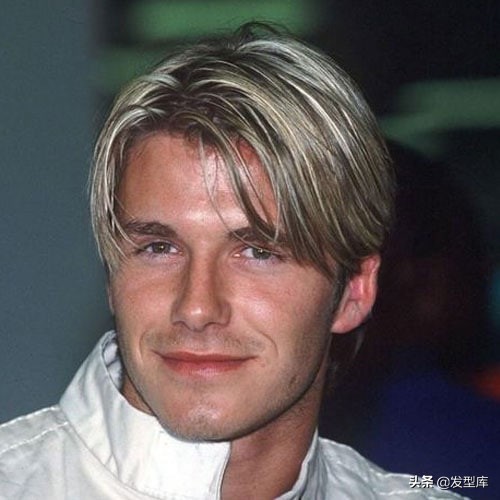 再看看*贝克汉姆的发型变换发型改“脸”