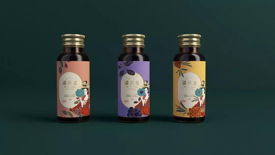 食品包装设计插画风,包装设计中国风元素