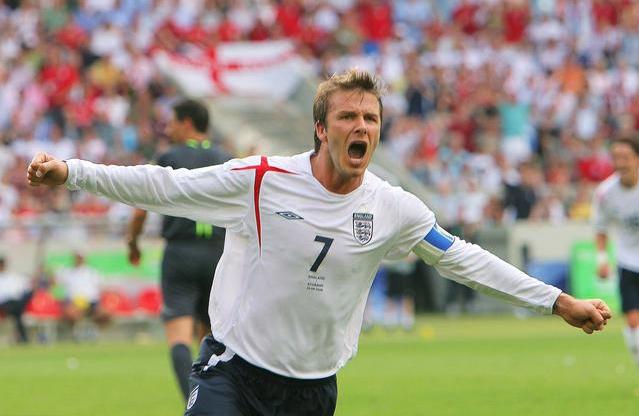 你只管跑传不到算我输,贝克汉姆传球有多厉害